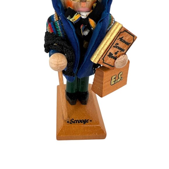 Steinbach Scrooge Mini Nutcracker A Christmas Carol Limited Edition German made - Picture 3 of 9
